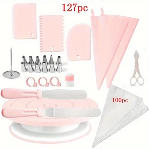 1 Pcs Sustainable PP Eco-Friendly Baking Supplies Kit Piping Tips Cookie Cake Decorating Supplies Piping Bag Nozzles Set Cake