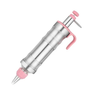 Universal Dessert Decorating Syringe Sets With Flower Nails for Versatile Birthday Cake and Holiday Party Pastry Styling