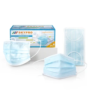 Face Fitting Surgical Mask Elastic Earloop Surgical Mask Surgical Medical Mask