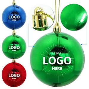 Customized Logo Christmas Ball Home Christmas Tree Bulk Decoration Gifts