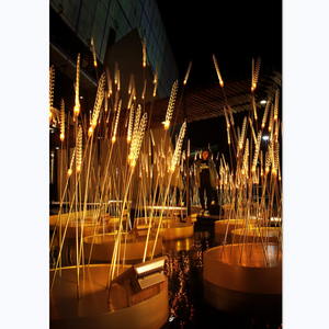 Senzhao Decorative Wheat Shape LED Motif Light For Outdoor Garden Hotel Waterproof Luminous IP65