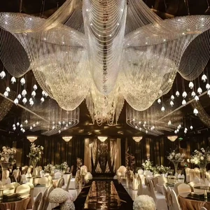 Customized High Quality Integrated Ceiling Decoration Wedding Halls Banquets Hotel Designs