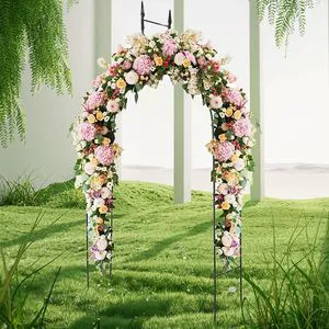 8 Feet 4 Inch Gothic Steel Rose Arch High-quality Gothic Style for Pergola Gazebo or Pavilion