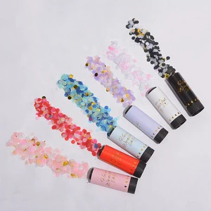 Yuyang Confetti Cannon Party Poppers Confetti Shooters Biodegradable Birthday Confetti Wedding New Year Kids Birthday Party
