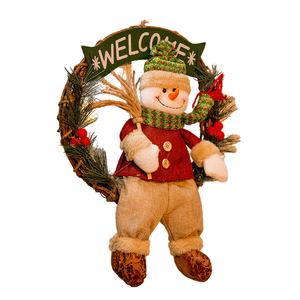 Wholesale Adjustable Christmas Wreaths. New Arrivals of Festive Sacred Ornaments. for Enhancing the Atmosphere of Christmas.