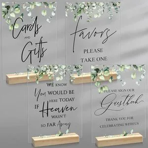 Customized High Quality Acrylic Wedding Welcome Sign Wedding Engagement Party Welcome Sign