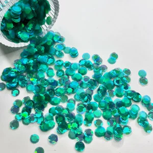 Concave Cup Sequins Bulk Diy Decorative Party Paillette Costume Dress Embellished Sewing Beaded Round PET Sequins