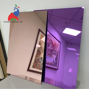 Reflective Mirror Panel Wedding Decorative Dance Silver Acrylic Mirror Sheets