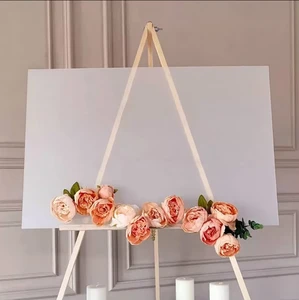 Personalized Frosted Acrylic Wedding Welcome Sign Custom Square Shape 60x80cm 5mm Thick Wedding Reception Decorations
