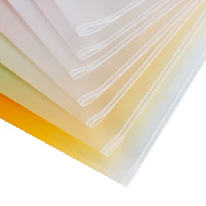 56x56cm 20sheet/bag Spot Sale Graduated Color Matte Flower Wrapping Paper Pearlized Film Translucent Waterproof Korean Paper
