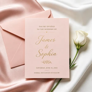 Customized Exquisite Business Card Fancy Thick Coated Paper Hot Stamping Printing for Wedding Ceremony Gift Matching Packaging