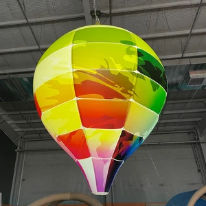High Quality PVC Outdoor Party Decoration Hot Air Balloon Design Great Fun Big Inflatable Balloon For Advertising 1-Year