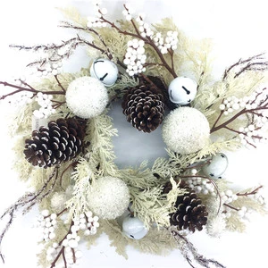 New Arrival Christmas Artificial Wreath for Hang Decoration