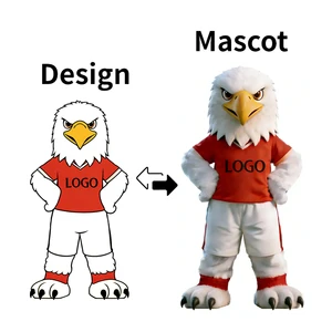 Factory Sale Life Size Eagle Mascot Costumes Custom Fun And Engaging Mascot Costume Custom Sizes Mascot Costume