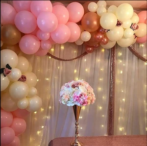 Factory Wholesale 12 Inch Kid's Party Retro Peach Green Latex Balloon Wedding Birthday Party Decoration
