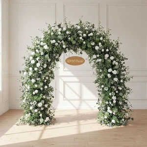 GNW Latest Design Flower Arch for Wedding Decoration