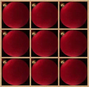 8cm Red Christmas Ball Set For Christmas Tree Hanging Ornaments Custom Color and Various Size Christmas Balls OEM Christmas Ball