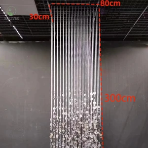 Wedding Props Decoration Pendant Ceiling Acrylic Crystal Bead Curtain Crystal Decorative Hanging Ceiling Decorations