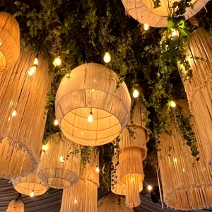 Traditional High Quality Wedding Lighting & Hanging Artificial Flower Arrangement Decoration Backdrop Stand Light for Decoration
