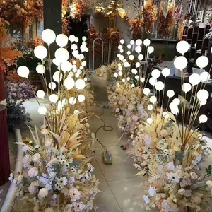 Modern Wedding Lamp Festive Atmosphere LED Evening Stage Lights Roads Small Apples Fresh Background Decoration