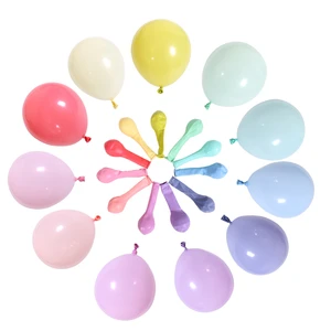 5 Inch Macaron Color Latex Balloon Birthday Party Wedding Stage Decorate Round Helium Balloon Wholesale Multicolor Option