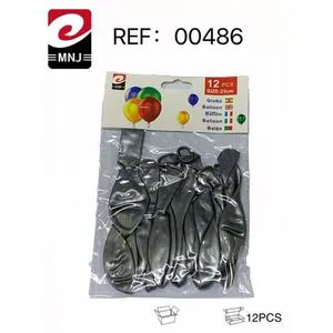 Silver Round Metallic Foil Balloons for Adult Birthday Parties-High-quality Decorations