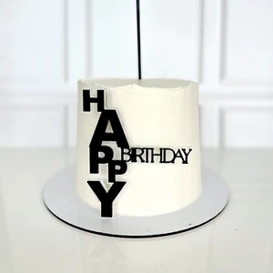 NEW Side Cake Toppers Iridescent Single and Double-layer Decorations for Baby First Birthday