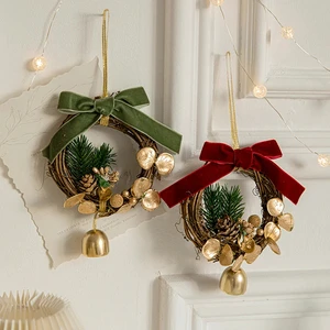 Festival Home Decoration Christmas Decoration Wood Wreaths Christmas Tree Garland Decoration