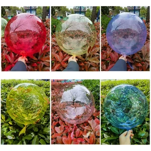 BOBO Balloon Inflatable Crystal Transparent Bubble Balloon for Birthday Party Decorations
