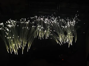 Waterproof Fiber Optic Reed Light for Outdoor Garden and Landscape Decoration Wedding & Christmas/Halloween Home Decorations