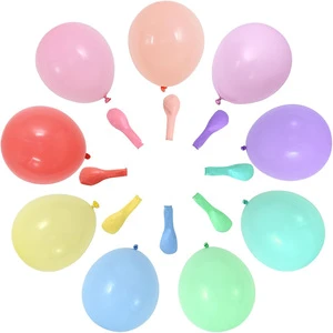 High Quality Candy Colored Latex Balloon 5 Inch Birthday Wedding Festival Decoration Party Thick Pastel Latex Balloons Wholesale
