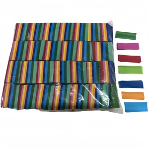 Flame Retardant Rectangle Biodegradable Paper Confetti Decor for Wedding and Festival Parties