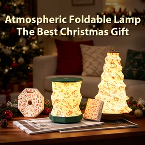 Wholesale DIY Foldable Paper Lantern 3D Folding Star Lamp for Xmas DIY Party Tabletop Decoration Hanging Origami Ornament Light