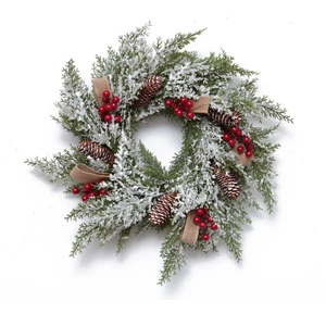 Christmas Wreath Decoration Christmas Decor Wreath Artificial Flowers Wreath Other Decorative Flowers & Plants