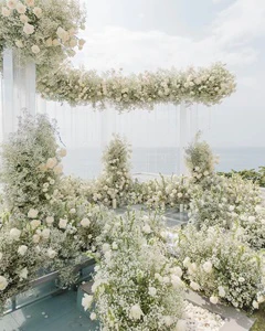 Wedding Arch Stand Enterway Flower Arch Backdrop Wedding Background Floral Door Arch for Wedding Decoration