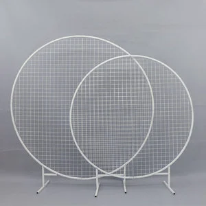 New Wedding Circular Grid Arches