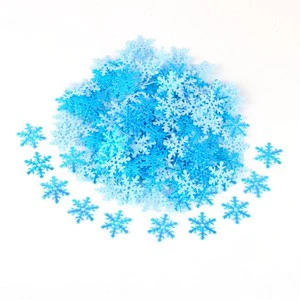 Hot Sale Snowflakes Confetti Decorations for Christmas for Wedding Birthday Holiday Party Table Decorations Supplies