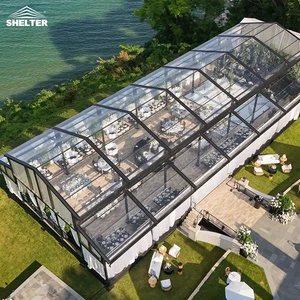 Customized Clear Transparent Wedding Party Marquee Tent Activities Exhibition Events Outdoor Atrium Tent