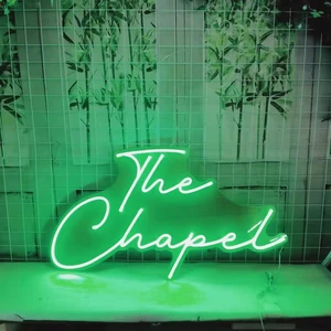 Factory Sale Wedding Neon Sign Shops Buildings Bar Outdoor Led Neon Signs
