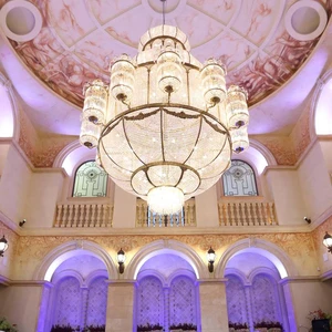 Modern Design Indoor Decoration Custom Hotel Lobby Banquet Hall Villa LED Wedding Light