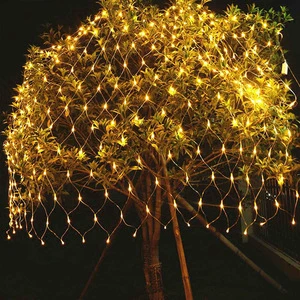 LED Outdoor IP65 Waterproof Net Lights 220V String Dimmable High CRI 95 Wedding Family Event Christmas New Year Celebration