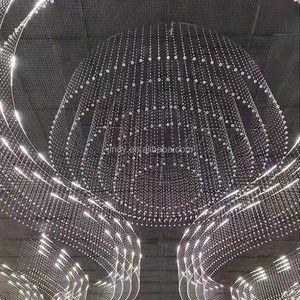 Wedding Decoration Acrylic Hanging Crystal Beads Drapes Curtain Wedding Ceiling Decoration for Events