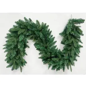 High Quality Artificial Greenery Christmas Garland Outdoor Indoor Christmas Decorations Outdoor Xmas Garland Wreaths