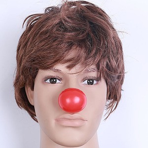 Hot Selling Halloween Party Dance Red Plastic Clown Nose Novelty Funny Makeup Party Prop for Cosplay Decoration