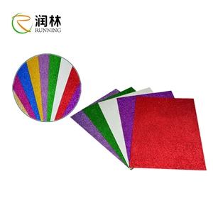 Wholesale Handmade Shimmering Glitter Cardboard Paperboards New Collection Wedding Decoration Gift Color Paper & Paperboards