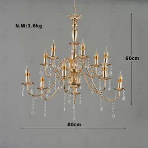 Promise Wedding Light Props Crystal Chandelier Luxury Party Events Stage Decorative Lights