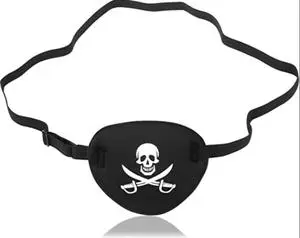 Soft Pirate Eye Patch Mask for Party and Halloween Cosplay