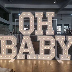 Custom 4ft Light Up Letters LED Marquee Letter Marry Me Illuminated Marquee Letters For Wedding Decoration