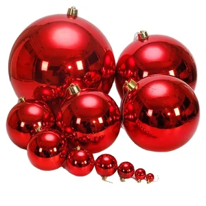 Hot Selling Shatterproof High Quality Fast Delivery Christmas Tree Ornaments Plastic Ball Decoration