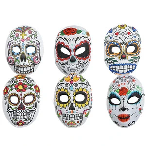 Mexican Day of the Dead Eva Flower Mask Party Decorations